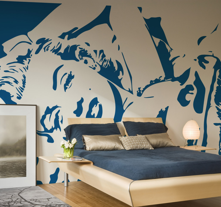 Autocolante da silhueta de marilyn monroe - TenStickers