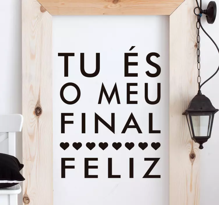 Autocolante de parede amoroso - TenStickers