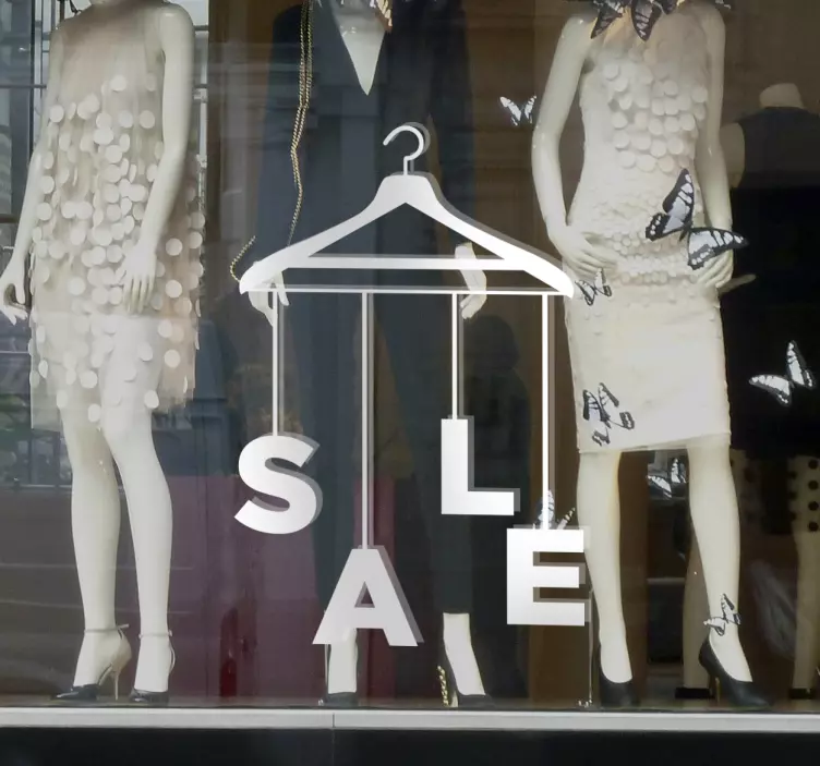 Autocolante de promoção cabide de adesivos reino unido - TenStickers