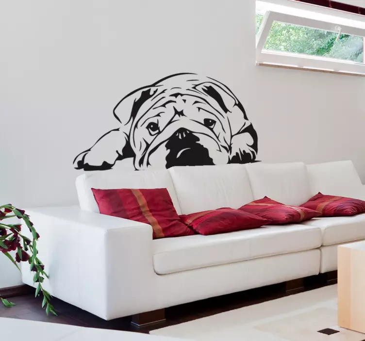 Autocolante decorativo bulldog - TenStickers