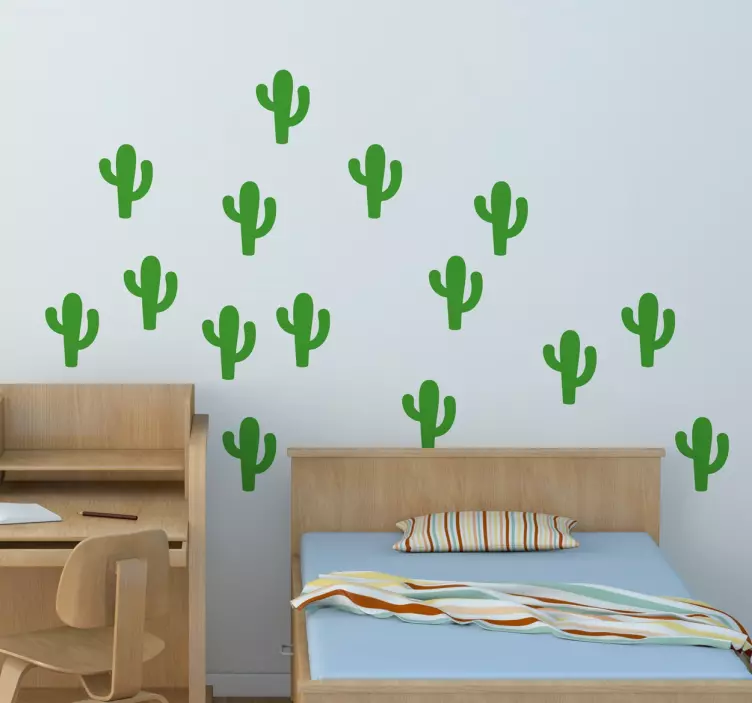 Autocolante decorativo cactos - TenStickers