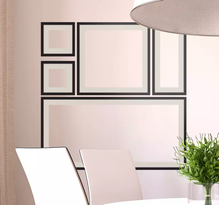 autocolante decorativo da composição do quadro - TenStickers