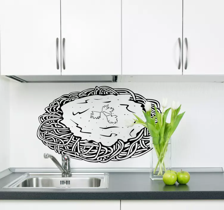 Autocolante decorativo de Espaguete - TenStickers