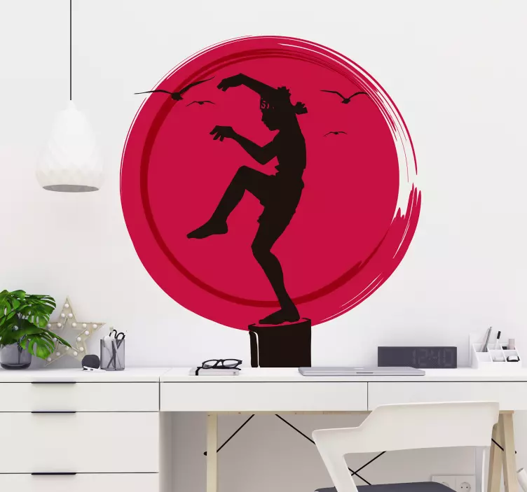 Autocolante decorativo do Karate Kid - TenStickers