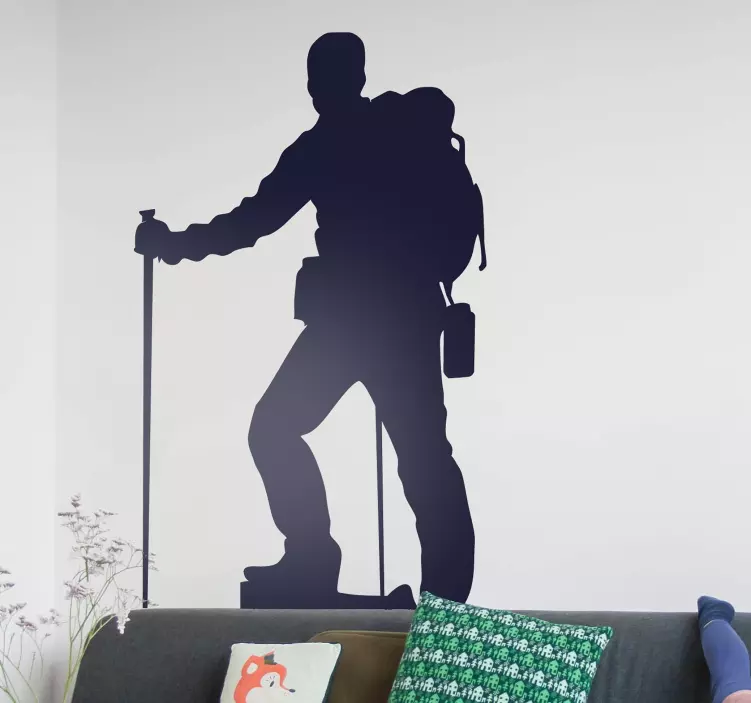 Autocolante decorativo montanheiro - TenStickers