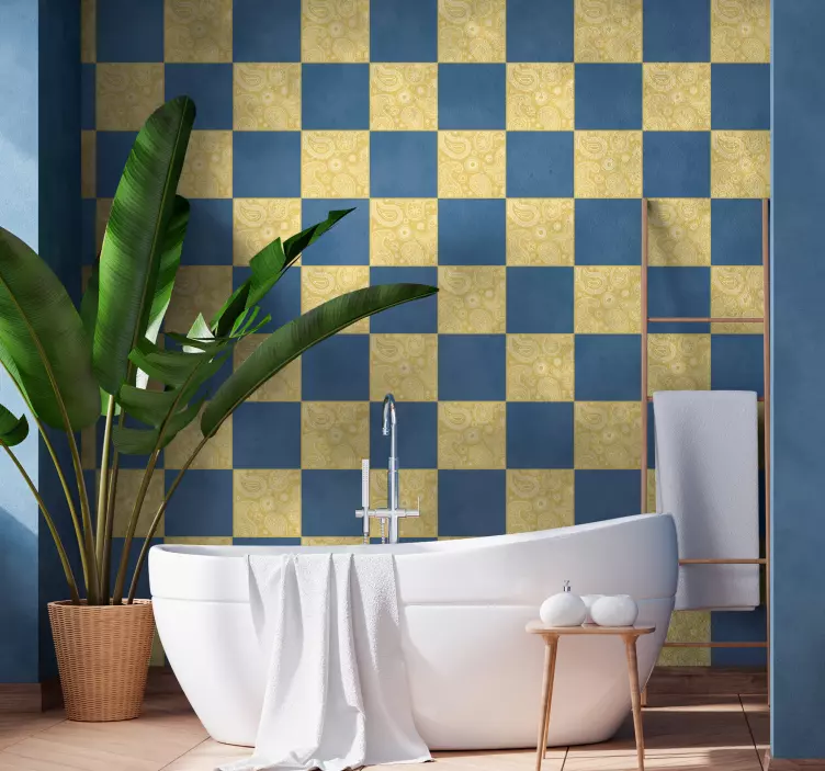 Autocolante decorativo padrões paisley elegantes - TenStickers