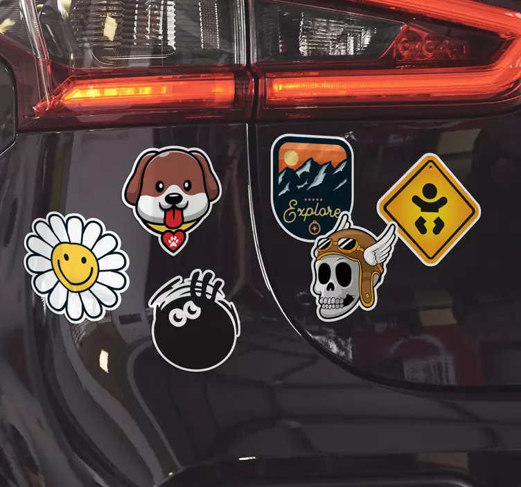 Autocolantes Top vendas decorativos para carros - TenStickers