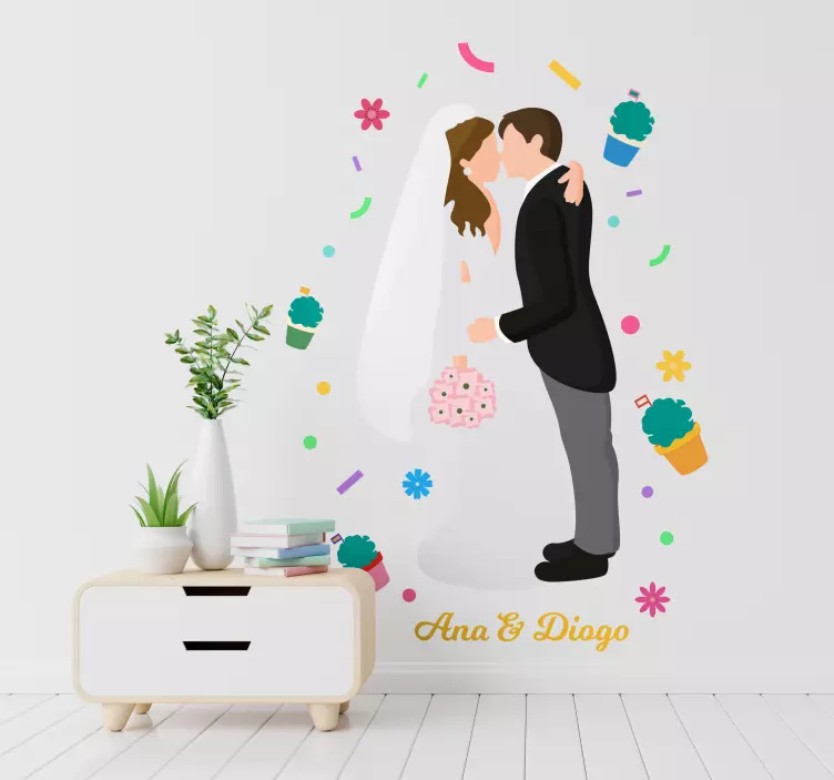 Autocolantes para Casamento Casamentos "santo antónio" - TenStickers