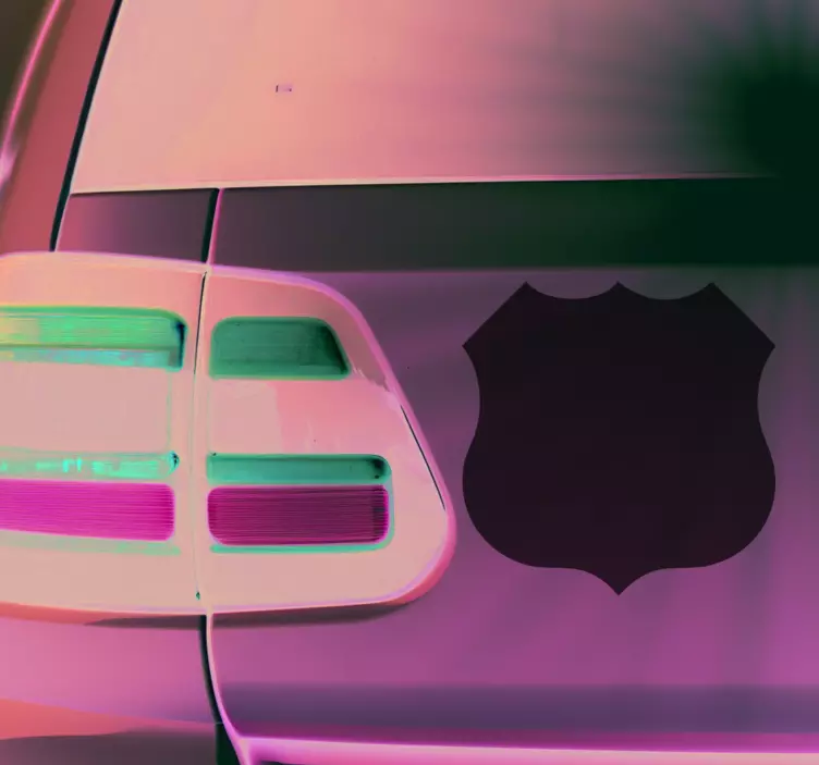 Autocolante para motas Clássico retro vintage - TenStickers