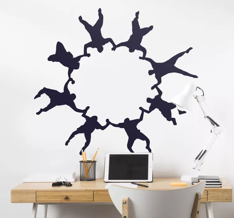 Autocolante decorativo sky dive - TenStickers