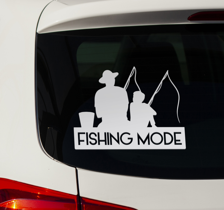 Autocolante de outros desportos modo de pesca - TenStickers