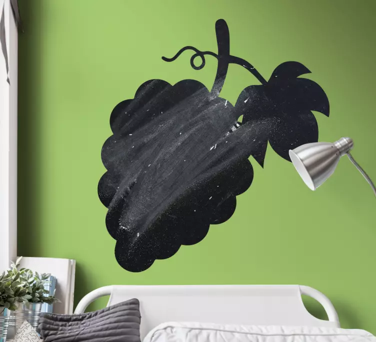 Autocolante quadros em vinil Uvas produtoadorável - TenStickers