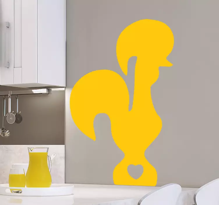 Autocolante do Galo de Barcelos - TenStickers