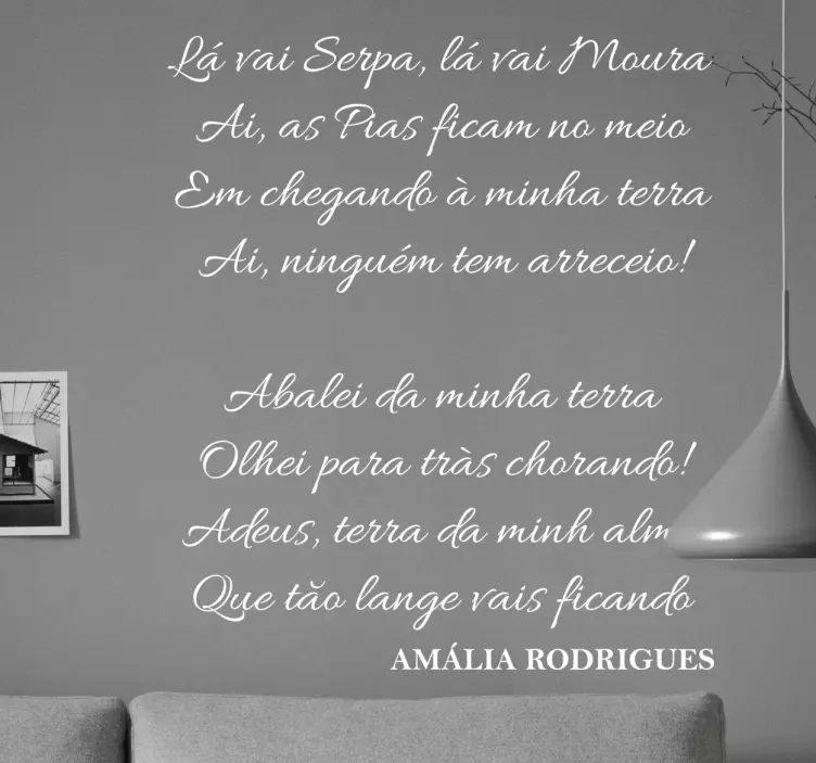 Autocolante fado Amália Rodrigues - TenStickers