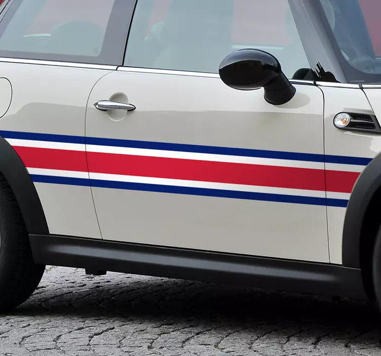 Autocolante faixas para carros - TenStickers