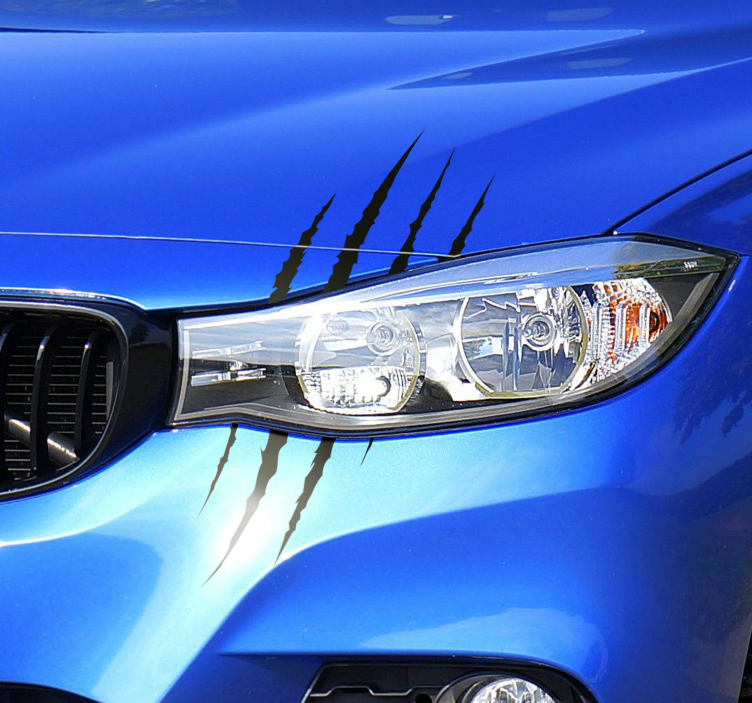 Autocolante para carro conjunto de arranhões para faróis - TenStickers