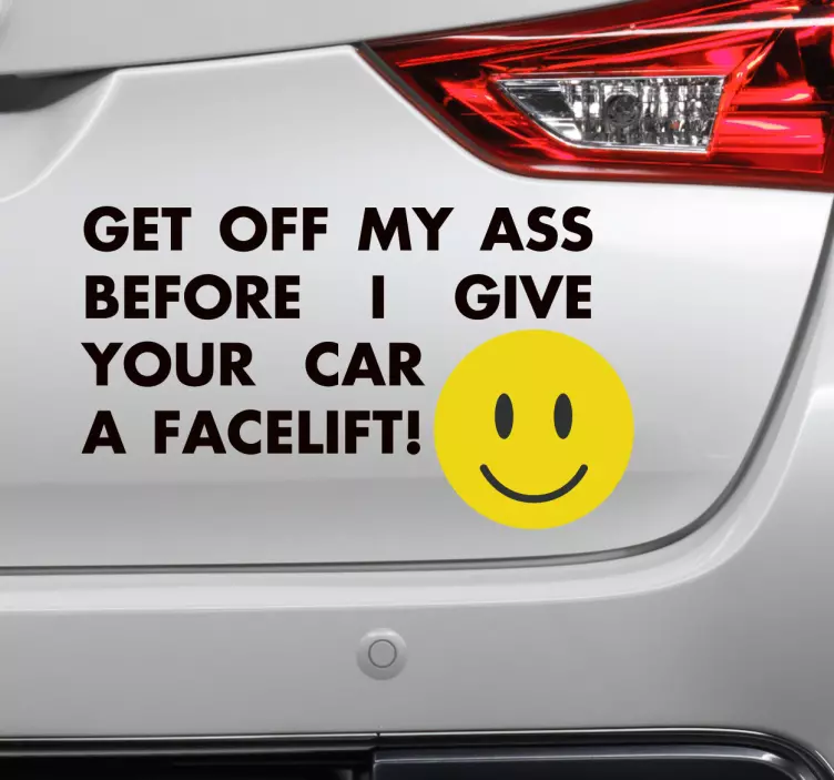 Autocolante para carro facelift - TenStickers