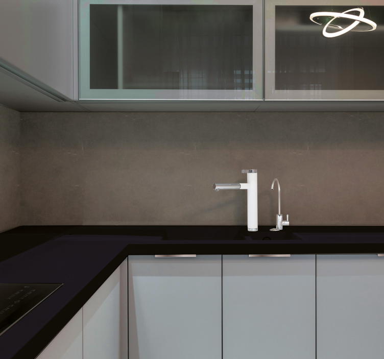 Autocolante para cozinha efeito de pedra escura - TenStickers