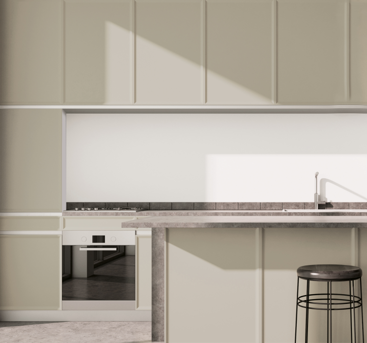 Autocolante para cozinha lençol bege claro - TenStickers