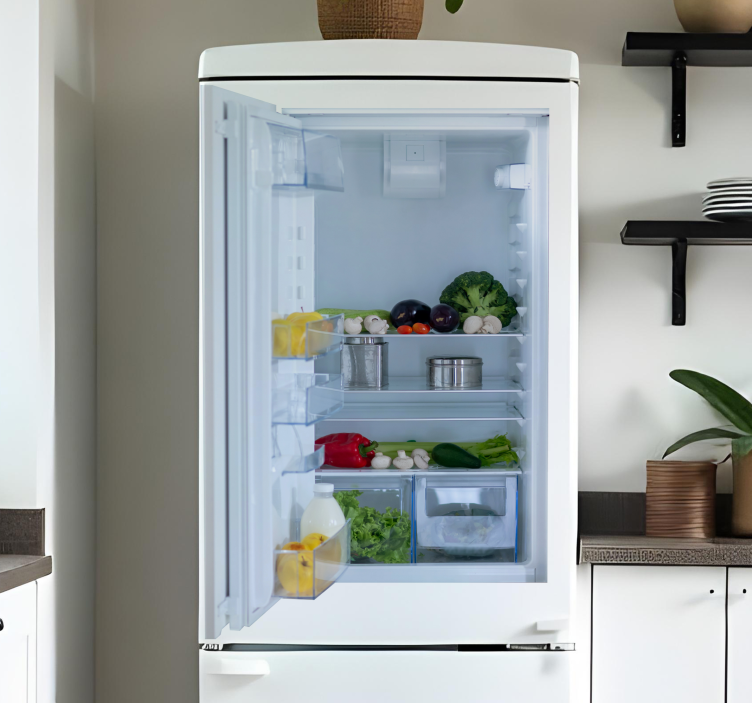 Autocolante para frigorífico portas abertas - TenStickers