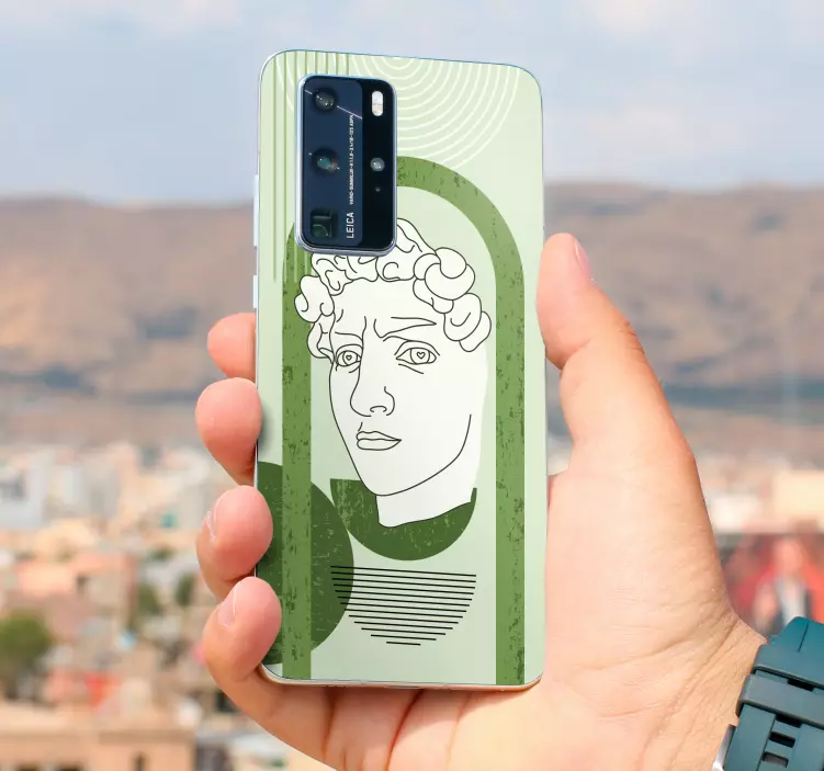 Autocolante para Huawei elemento de escultura clássica - TenStickers