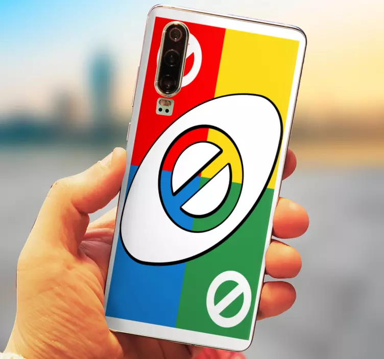 Autocolante para Huawei padrão gráfico colorido - TenStickers