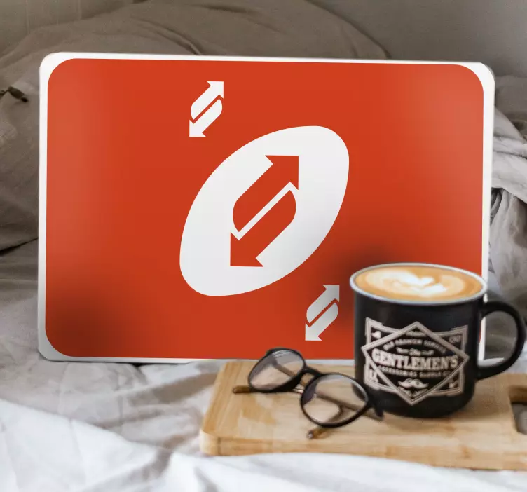 Autocolante para laptop símbolo de movimento dinâmico - TenStickers