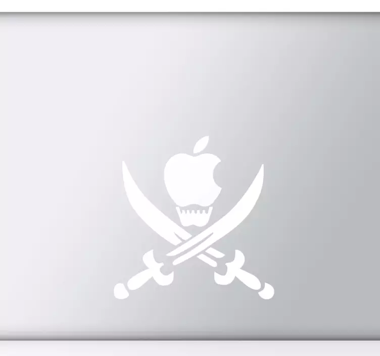 Autocolante para macbook pirata - TenStickers