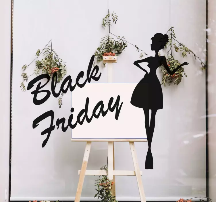 Autocolante animal black friday estilosa - TenStickers