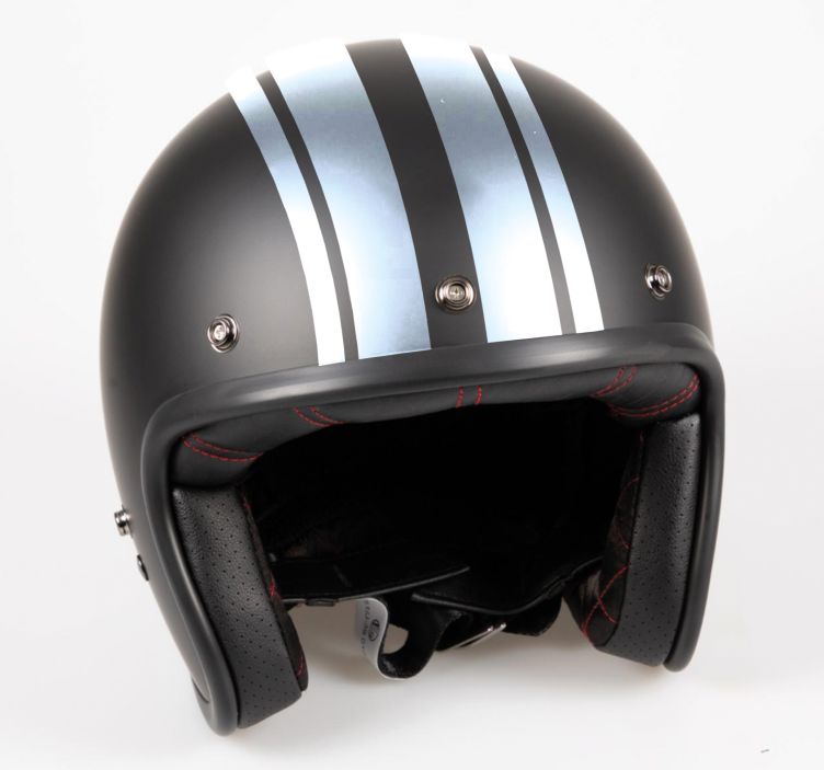 Autocolante para motas linhas de corrida monocoloridas - TenStickers