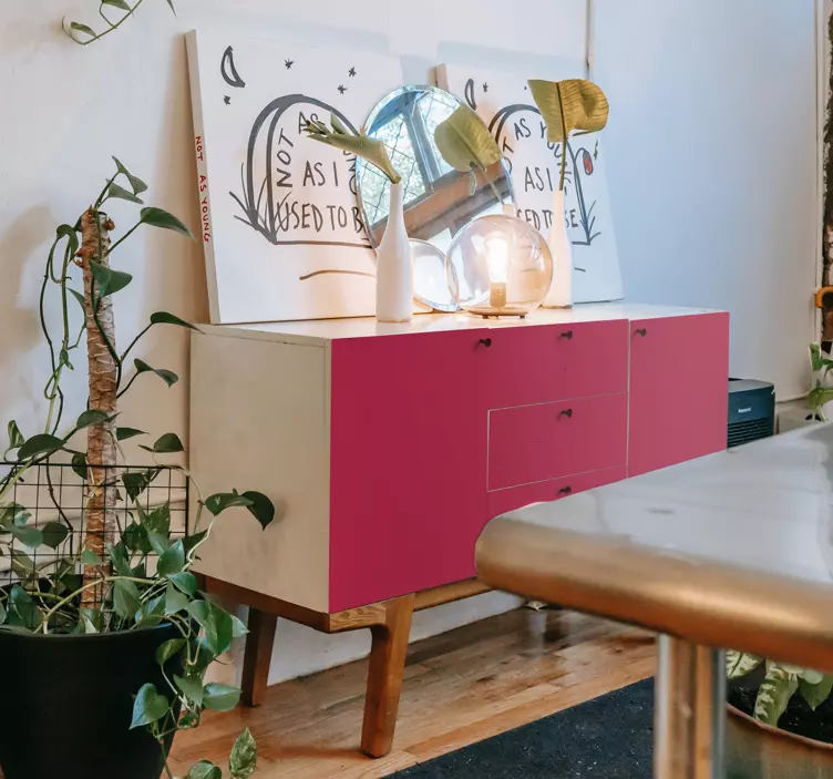 Autocolante para móveis magenta viva - TenStickers