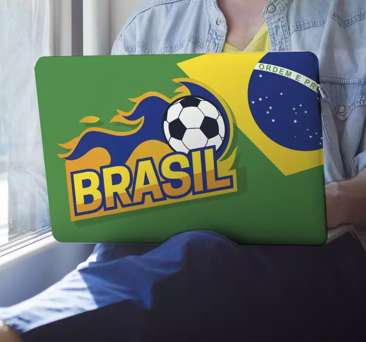 Autocolante para PC seleção futebol - TenStickers