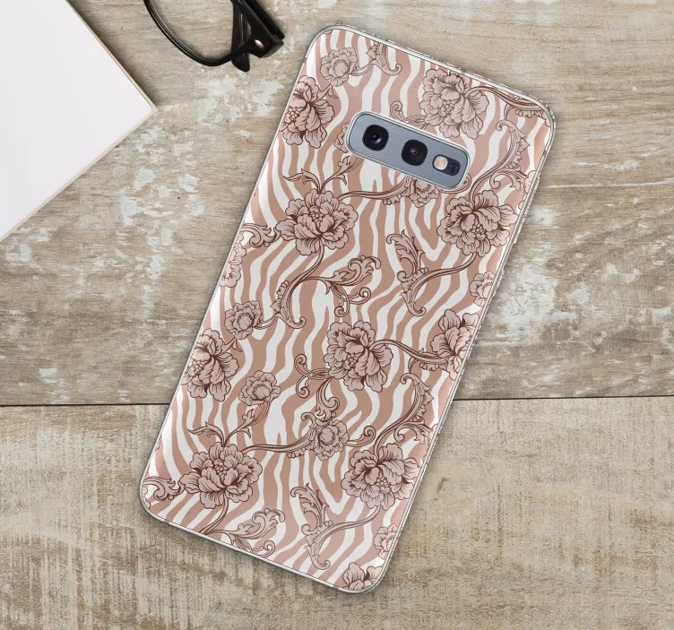 Autocolante para Samsung motivo floral - TenStickers