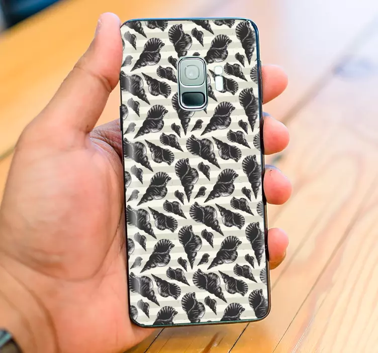 Autocolante para Samsung padrão de concha - TenStickers