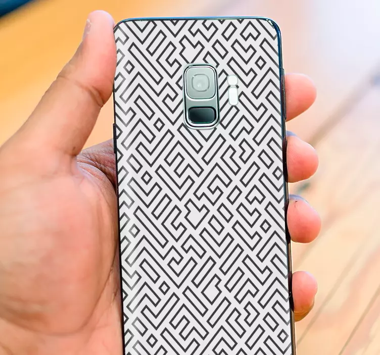 Autocolante para Samsung padrão de labirinto - TenStickers