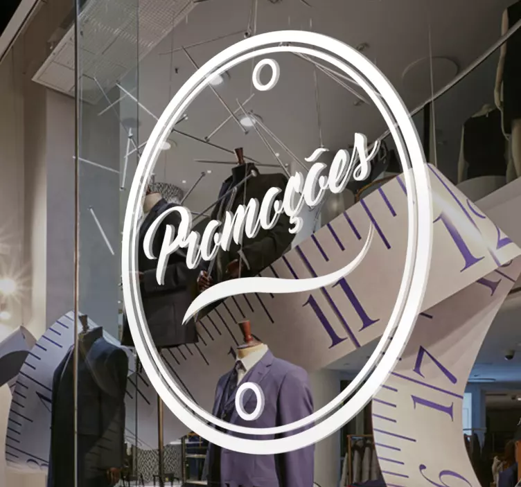 Autocolante promoções círculo - TenStickers
