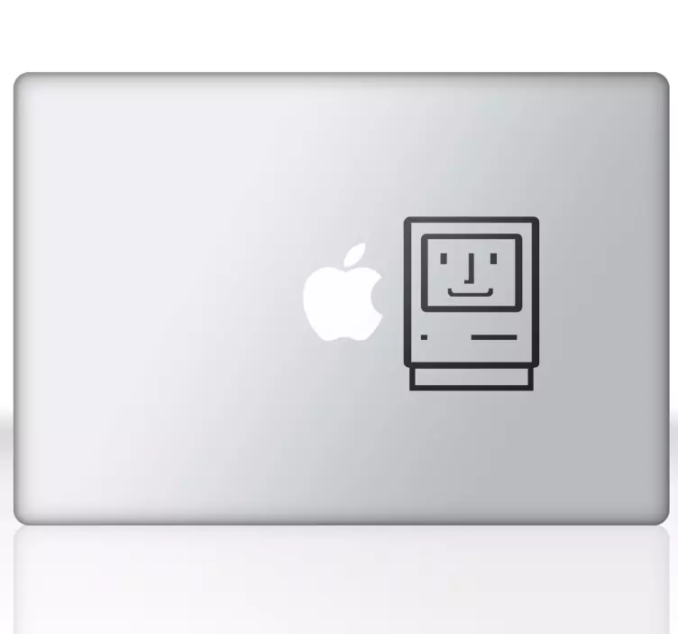 Autocolante sticker primeiro Macbook - TenStickers