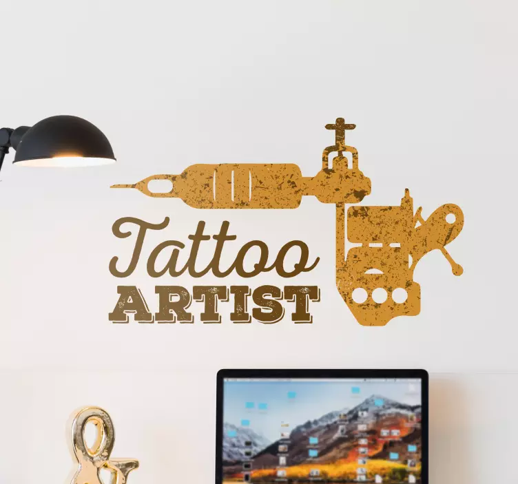 Autocolante Tattoo Artist - TenStickers