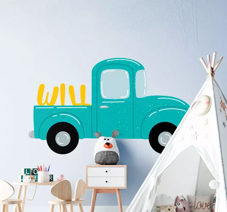 Autocolantes decorativos de brinquedos Pick up personalizada - TenStickers