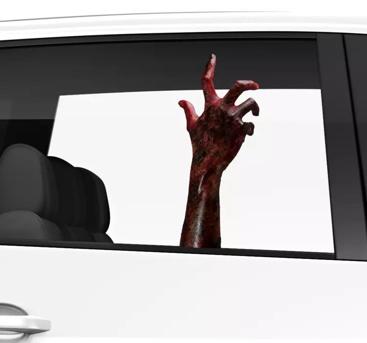 Autocolantes de efeitos visuais mão zombie - TenStickers