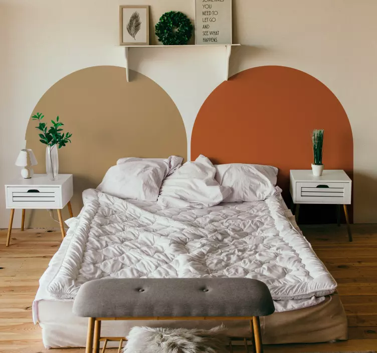 Autocolantes decorativos de figuras variadas Figura arqueada - TenStickers