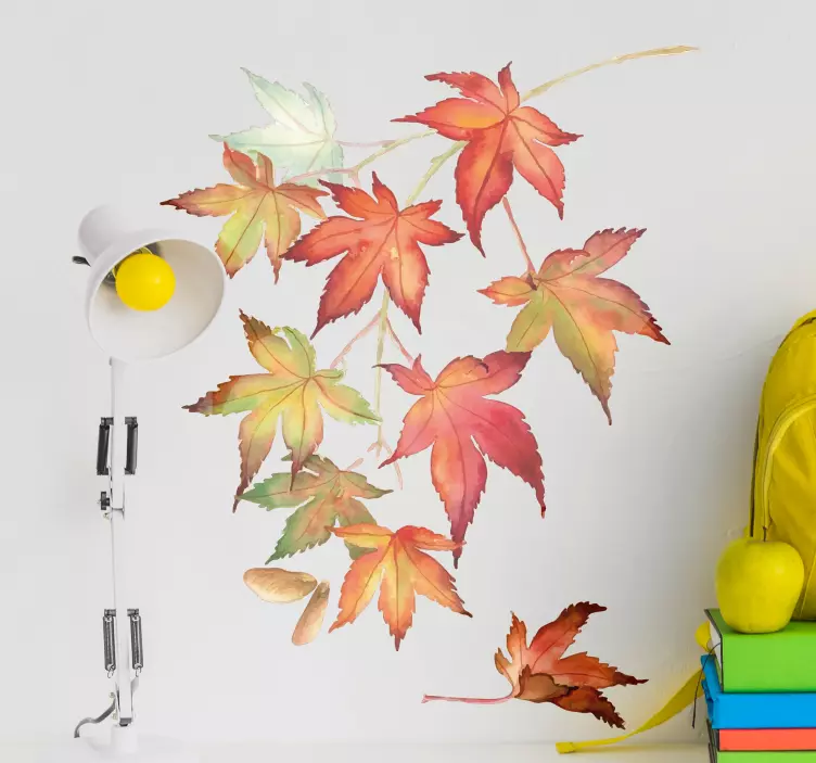 Autocolantes de flores e plantas japonês - TenStickers