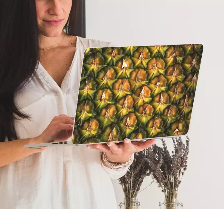 Autocolantes de Gastronomia textura ananas - TenStickers