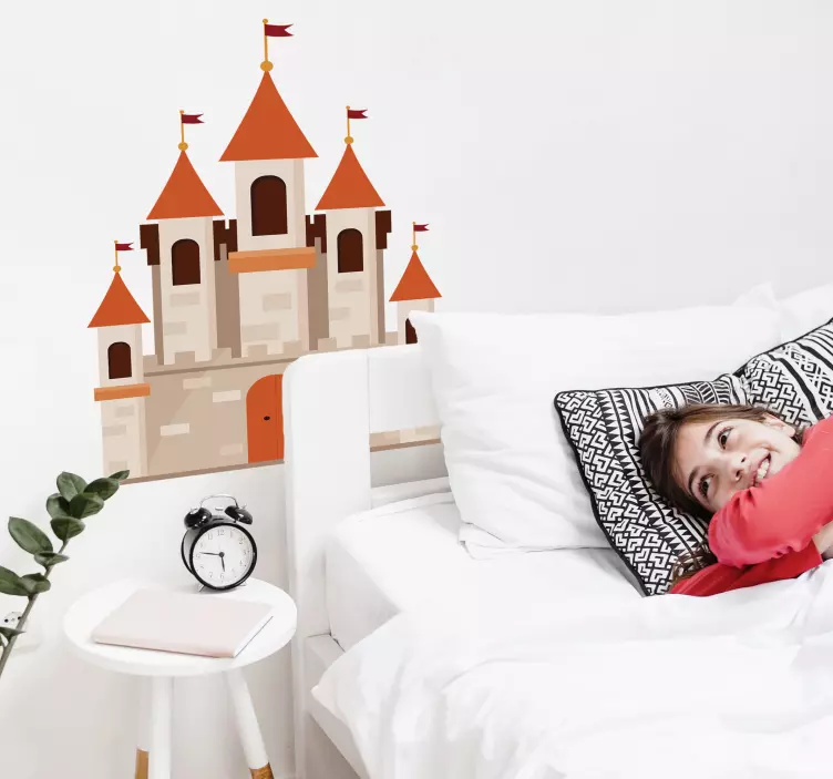 Autocolantes de ilustrações castelo encantado - TenStickers