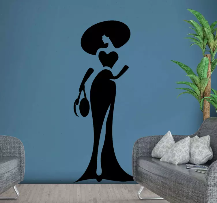 Vinis decorativos para moda Moda abstrata - TenStickers