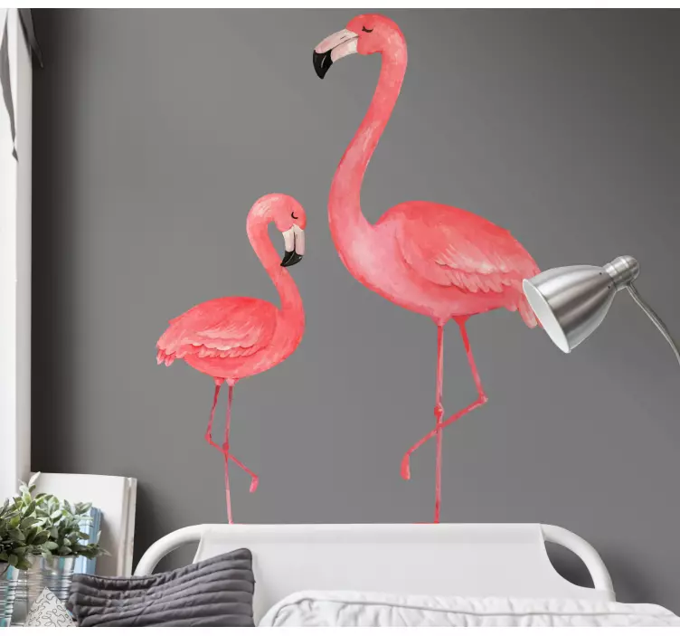 Autocolantes decorativos de pássaros e aves Grandes e pequenos fl - TenStickers