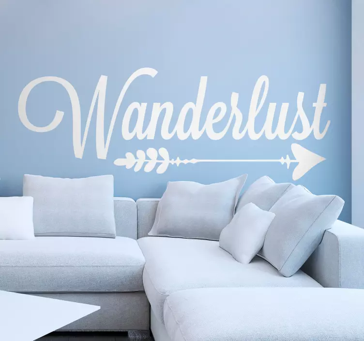 Autocolantes de viagens e aventuras wanderlust - TenStickers