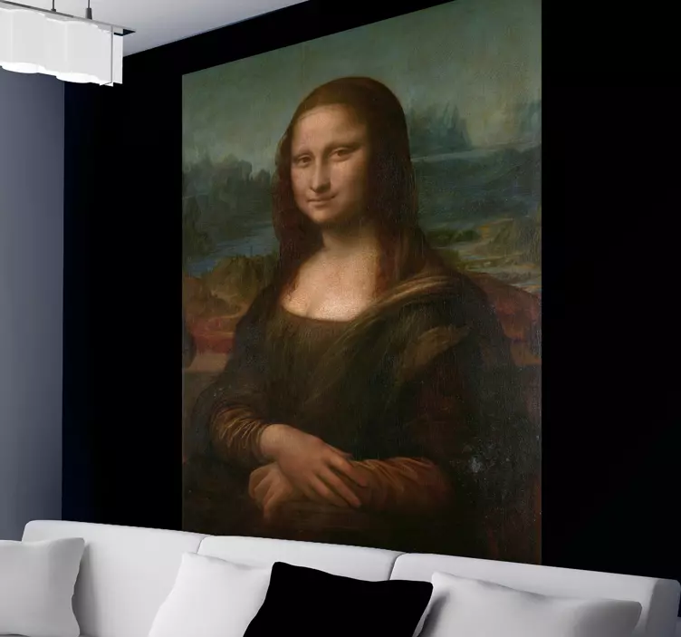 Autocolantes decorativos de arte Mona Lisa - TenStickers