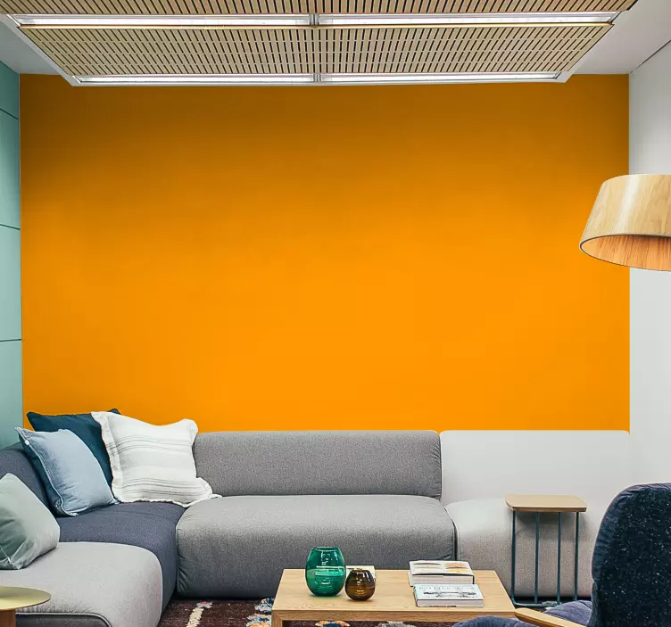 Autocolantes de cores lisas Amarelo - TenStickers