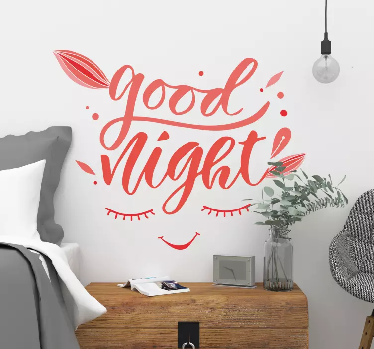 Autocolantes de lar Boa noite - TenStickers